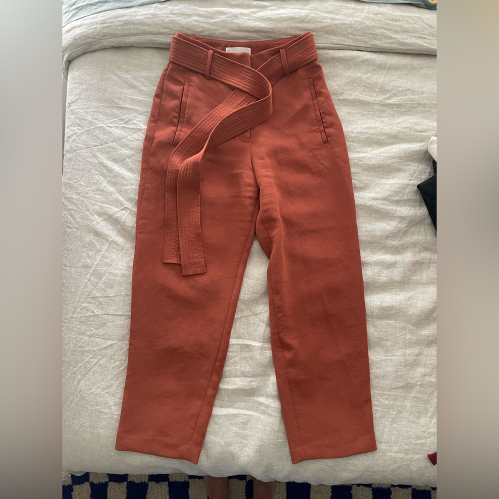 Aritzia Wilfred Tie-Front Pant